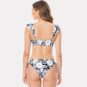 Bikini Bolero Blanco y Negro ST EVEN 98849