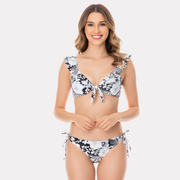 Bikini Bolero Blanco y Negro ST EVEN 98849