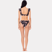 Detalle tela reciclada del bikini negro ecofriendly St. Even