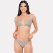 Bikini Reversible Ecofriendly Naranja Verde ST EVEN 99052