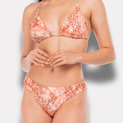 Bikini Reversible Ecofriendly Naranja Verde ST EVEN 99052
