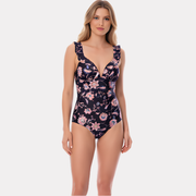 Traje De Baño Entero Push Up Negro ST EVEN 98875