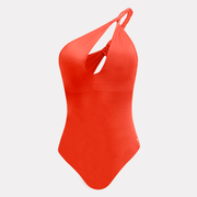 Traje de baño One Shoulder de un hombro con diseño elegante y corte asimétrico.